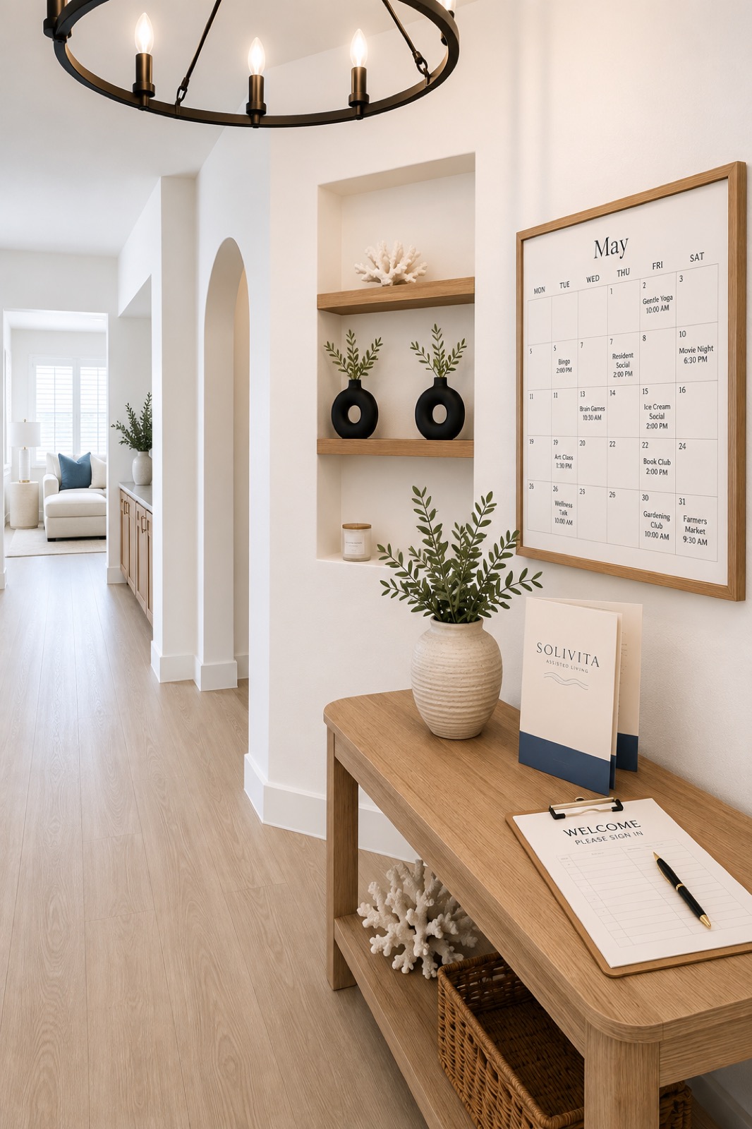 Solivita entryway