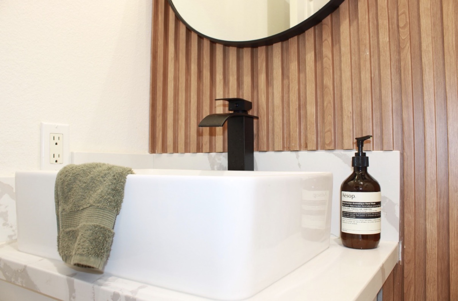 Solivita bathroom sink detail